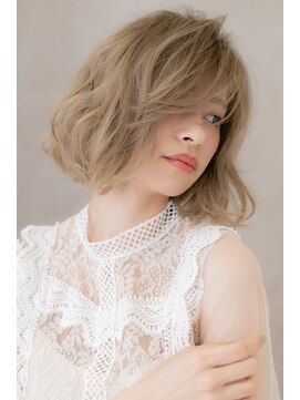 カバーヘア 上尾西口店(COVER HAIR) ホワイトグレージュくびれヘア小顔ボブ302Z上尾10代20代30代