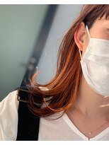 ロージアバイアルティナ(ROSIER by artina)&nbsp;インナーカラーオレンジ［ROSIER町田］