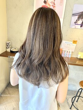 リー ヴィータ 上新庄(Lee Vita) コントラストハイライト×ベージュハイライト×透明感ハイライト