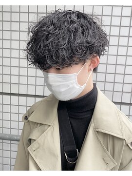 ガーデンヘアー(Garden hair) 【中鉢】メンズマッシュ 波巻きスパイラル