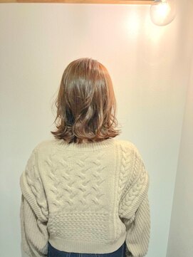 ヘアーストーリーフォーウォーク(hair story for Woke) シルキーピンクベージュ　【西明石】