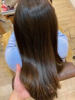グランバイ アトリエドングリ(Grand × AtlierDonguri)&nbsp;髪質改善　ビフォーアフター　その222（韓国風前髪）