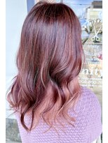 トリニティ(trinity)&nbsp;インナーカラー　イヤリングカラー　ピンク　ピンクベージュ