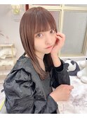 髪質改善/ヘルシースタイル/前髪カット/ショコラアッシュ