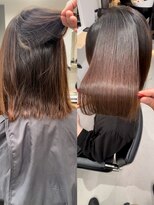 カルティ 日本橋(culti) 髪質改善ストレート＋カラーのフルコース