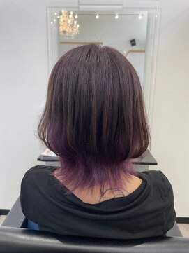 フォーディー(for D) Hair Salon for D ×　裾カラー