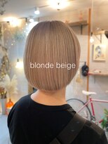 ヒツジ(hitsuji) blonde beige