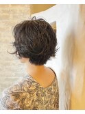ハンサムショートパーマ