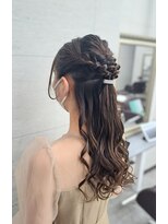 ノミネーション(Nomination)&nbsp;ハーフアップアレンジ