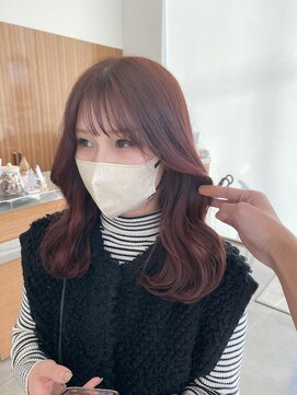 カッツ 駅家店(CUT S) チェリーブラウン