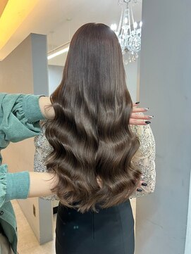 ドロシー 郡山桑野店(Dorothy) イメチェンハッシュカットフルバング似合わせレッドブラウン