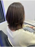 クールブラウンハイライト