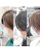 顔回りの質感でおしゃれでセンスよく見せる！顔回りのバランスと似合わせにこだわります。