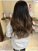 グラデーションカラー/暗染履歴/20代