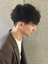 ニアウ 太田店(Niau)&nbsp;メンズナチュラルマッシュ波巻き無造作質感パーマ波スパイラル