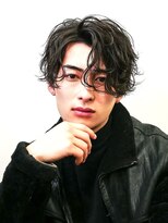 アイトーキョーリタ 渋谷(AI TOKYO Rita) ブルーブラック流行中サーフカール