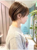 ホワイトグレージュ/デジタルパーマ/チェリーブラウン/名駅/39