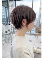 ビューナゴヤ 名駅(VIEW NAGOYA)&nbsp;イメチェン/美髪/ワイドバング/ブルーブラック/ショート