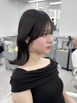 アマトウキョウ アユンチェ(AMA TOKYO×AYUNCHE) 前髪顔まわり韓国ヘアレイヤーカットサイドバンク2wayバンク韓国