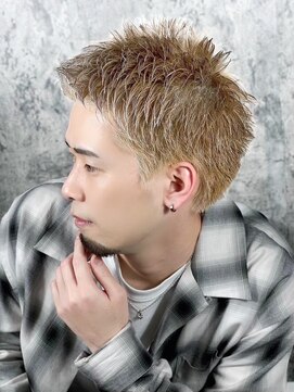 ヒロギンザ 仙台駅前店(HIRO GINZA) 仙台　ハイトーン　スパイキーショート　バーバー