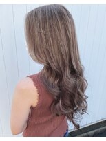 ポイントファイブバイソレイユ 豊橋駅前大通店(.5 by SOLEIL)&nbsp;ロングハイライトブラウンカラー