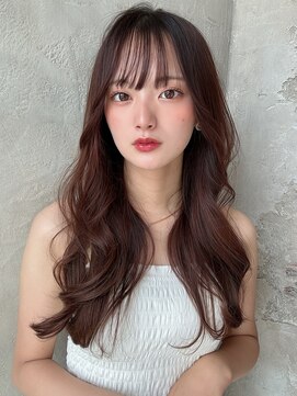 アフロート ルヴア(AFLOAT RUVUA) 20代30代大人かわいいセミロングヘア★レイヤーカット