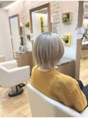 切りっぱなしボブ