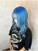 スカイブルー＆フェイスフレミングシルバー
