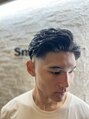 スマイルヘアー 北浦和二号店(Smile hair) 7/3パートスタイルセットしだいではON.OFF変えれるスタイルです