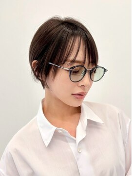 ルージュシー 堀江(RU10C) シースルーマッシュ40代50代姫カットベリーショート