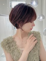 ロンドエニカ 大宮(Lond enika)&nbsp;グランマッシュ/細めハイライト/ショート/白髪ぼかし/前髪/大宮