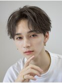 熊本フェザーショートツイストスパイラル波巻きメンズパーマ