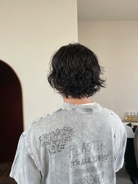 メンズ　ボブパーマ　宇佐　宇佐市美容室