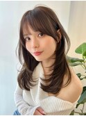 髪質改善レイヤー韓国スタイル
