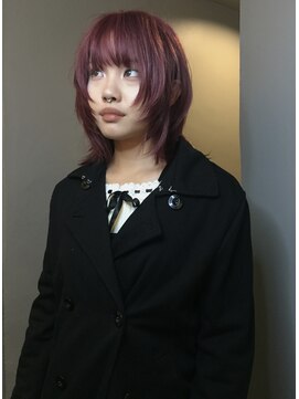 ハコ プラス(HACO+) 【Haco+】MIINA_ピンクウルフ