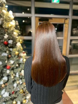 サンカリ 真法院店(SANKARI)の写真/お客様目線で提案できる感性派スタイリストが、今の気分にぴったりな艶髪をご提案*