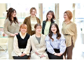 リフレアンドケア ミチ 幸町店(refre&care MICHI)の写真/言葉にできない「なんとなく可愛い」を形に。女性ならではの繊細な感性で、あなたの魅力を最大化します。