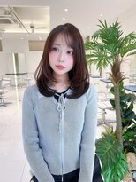 オーロ Costa西宮北口(ORO) 美髪レイヤーカット/顔まわりレイヤー/くびれミディアムレイヤー