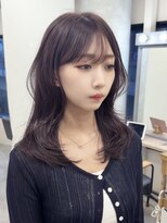 ガーランドウメダ(Garland umeda)&nbsp;ラベンダーカラー、ミディアムレイヤー　担当　垣内　6903