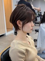 トト 船橋店(toto.)&nbsp;ナチュラルショートミルクブラウンダークパープルレイヤー船橋
