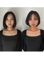 メロウ(me'lou)&nbsp;《me’lou》ボブ×レイヤー20代30代40代50代