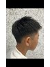 新規限定 中学生カット+シェービング(シャンプー込み) ¥3850→¥3300