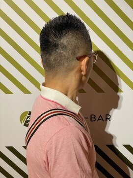バーバーバー 四谷(BARBER-BAR) ビジネス/爽やか/メンズカット/刈り上げ/フェード/メンズパーマ