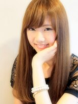 ヘアーデザイン リント(hair design Rinto)&nbsp;西内まりや風　さらツヤロングヘアー◎20代30代40代50代