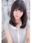 【黒髪の☆清純派ストレート】!
