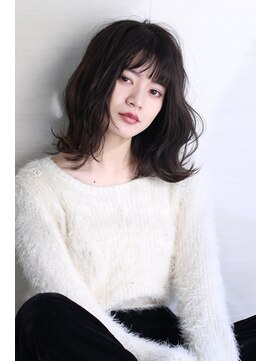 オーロ 緑地公園店(ORO) 大人モードラフウェーブ 前髪カタログ