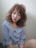 ヘアーメイクジェンテ(hair make gente)&nbsp;ふわふわミディアムボブ