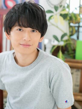 カバーヘア ブリス 上尾西口店(COVER HAIR bliss) *bliss上尾*ラフさと清潔感！イケメンサイドパートb!