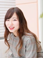 ウェーヴ 浜松小豆餅店(wave)&nbsp;〈ｗａｖｅ小豆餅店〉デザインカラーベージュフェザーバング