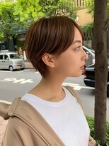 ヌイ 横浜(nui)&nbsp;大人くびれ上質ショート_ワンサイドショートダブルバング